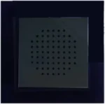 کلید و پریز برلیان پلکسی مشکی - زنگ-اخبار