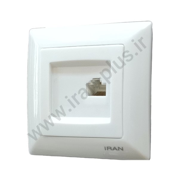 سوکت شبکه cat6 مدل الیزه برند ایران الکتریک